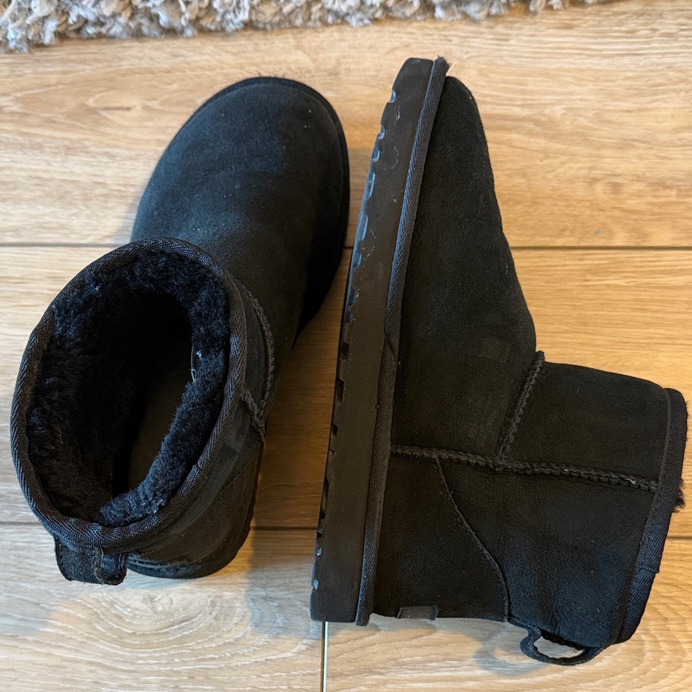 Ugg mini black boots